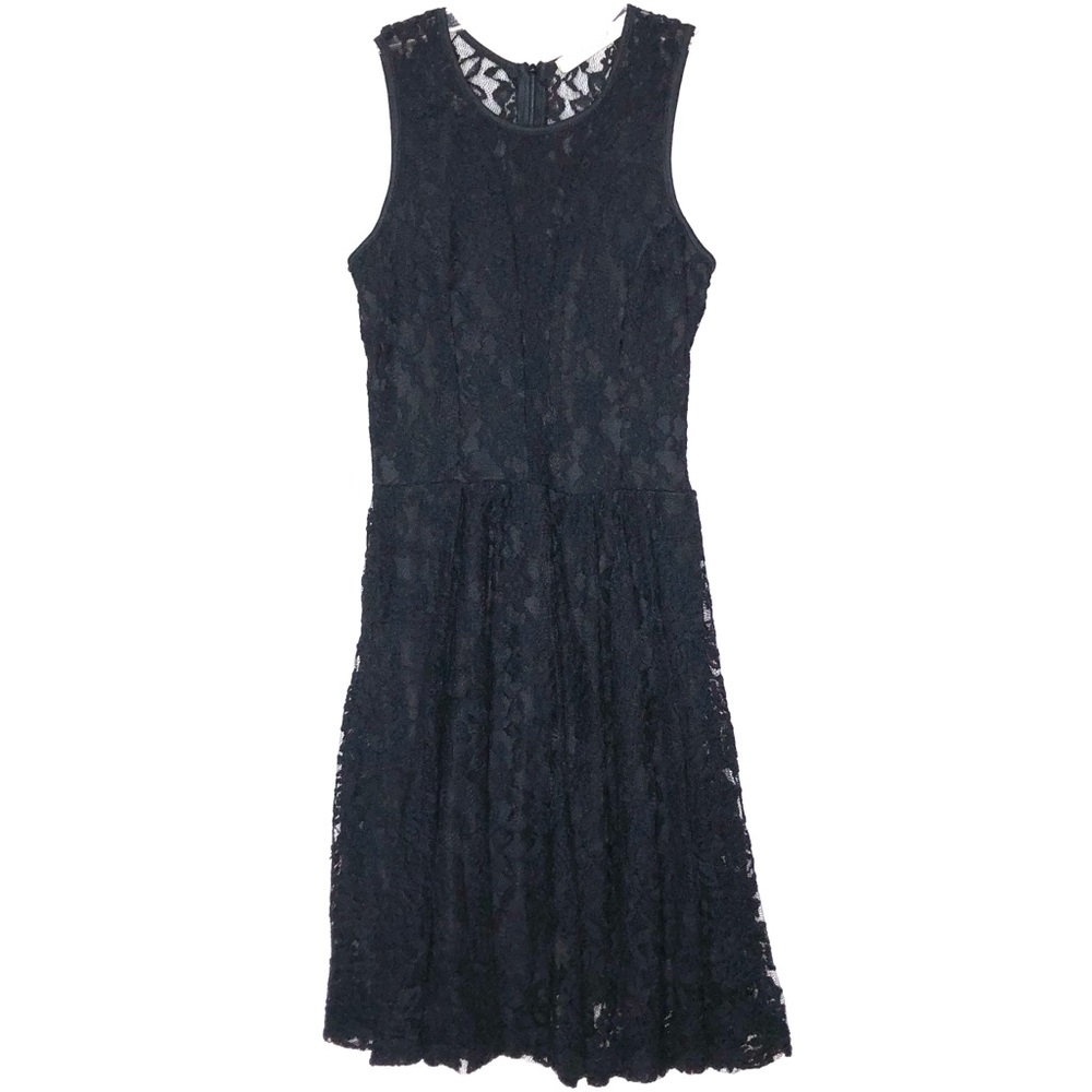 BLACK LACE DRESS - Picture 2 of 7
